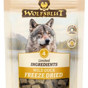 Wolfsblut Dog Limited Ingredients Trenerki Freeze Dried Wild Duck - liofilizowana  dzika kaczka 40g
