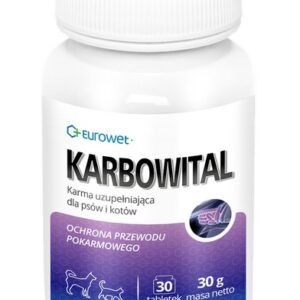Karbowital dla psa i kota 30 tabl.