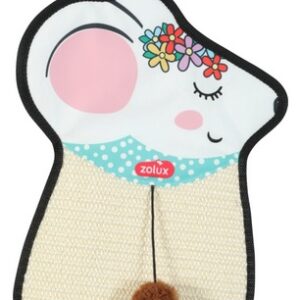 Zolux Chatouille Drapka do powieszenia mysz z sizalu z zabawką 51cm