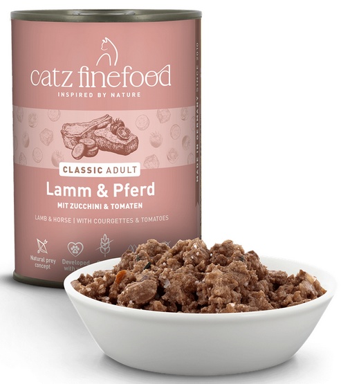 Catz Finefood Classic Jagnięcina i Konina (N.19) puszka 400g - Image 2