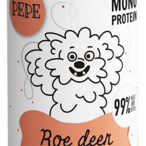Paka Zwierzaka PEPE Roe Deer (sarna) puszka 400g