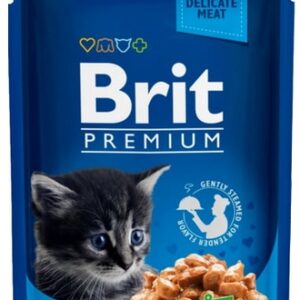 Brit Premium Cat Kitten Kurczak saszetka 100g