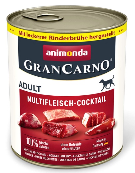 Animonda GranCarno Original Adult Multifleisch Mix Mięsny puszka 800g - Image 2