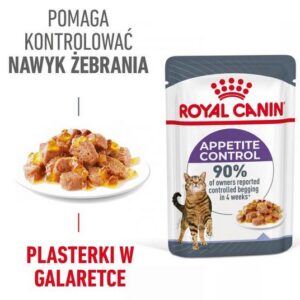Royal Canin Appetite Control Care karma mokra w galaretce dla kotów dorosłych, domagających się jedzenia saszetka 85g