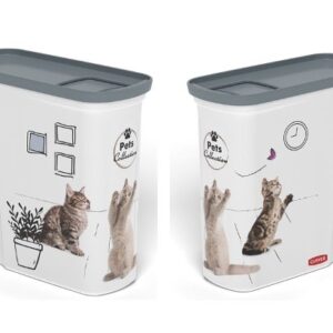 Curver Pet Life Pojemnik na kocią karmę 1kg / 2L