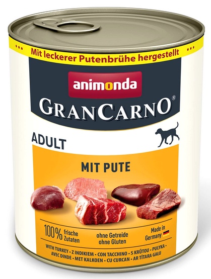 Animonda GranCarno Original Adult Pute Indyk puszka 800g - Image 3