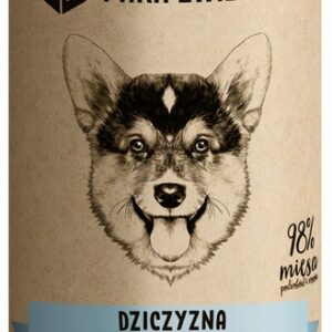 Paka Zwierzaka Dziczyzna i łosoś puszka 400g