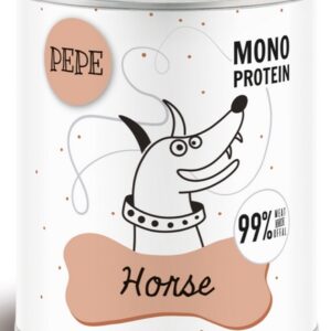 Paka Zwierzaka PEPE Horse (koń) puszka 800g
