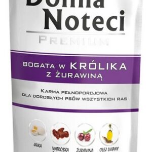 Dolina Noteci Premium Pies Królik i żurawina saszetka 150g