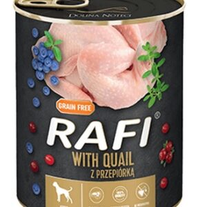 Rafi Pies Przepiórka puszka 800g