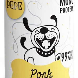 Paka Zwierzaka PEPE Pork (wieprzowina) puszka 400g