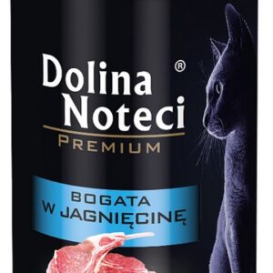 Dolina Noteci Premium Kot Bogata w jagnięcinę puszka 400g