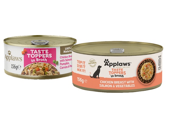 Applaws Dog Taste Toppers puszka z kurczakiem, łososiem i warzywami 156g - Image 6