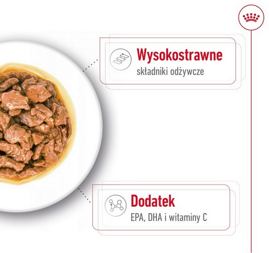 Royal Canin X-Small Adult w sosie saszetka 85g - Image 3