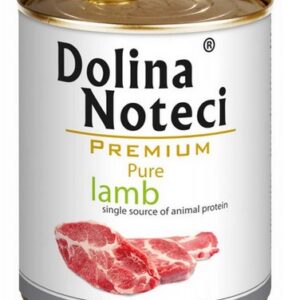 Dolina Noteci Premium Pies Pure Jagnięcina puszka 800g