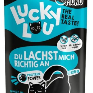 Lucky Lou SuperMono Łosoś saszetka 125g