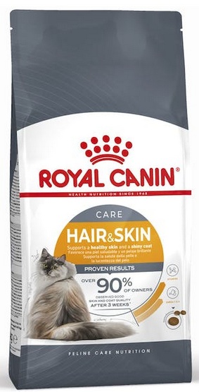 Royal Canin Hair&Skin Care karma sucha dla kotów dorosłych, lśniąca sierść i zdrowa skóra 2kg - Image 2