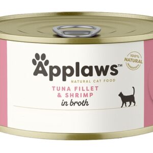 Applaws puszka dla kota Tuńczyk i Krewetki 70g