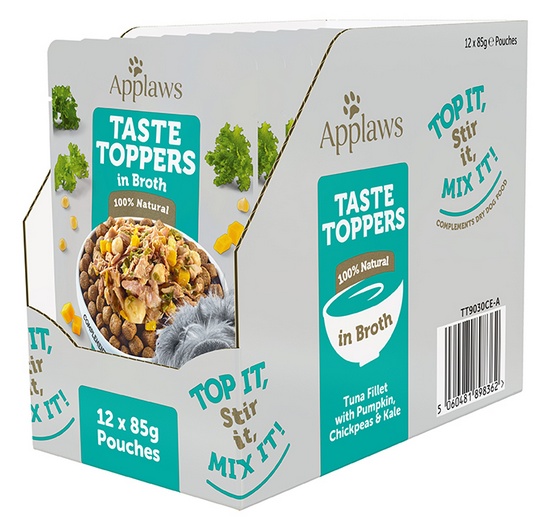 Applaws Taste Toppers Saszetka dla psa - tuńczyk, dynia i ciecierzyca w sosie 85g - Image 4