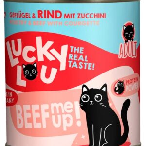 Lucky Lou Lifestage Adult Drób i wołowina puszka 800g