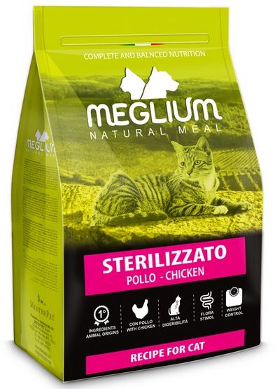 Meglium Cat Adult Neutered Chicken 10kg - Image 2