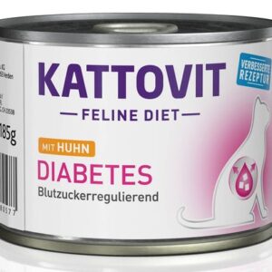 Kattovit Feline Diet Diabetes kurczak puszka 185g