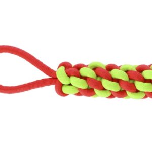 Dingo Zabawka dla psa - Kolba z rączką Energy 32cm czerwono-zielona