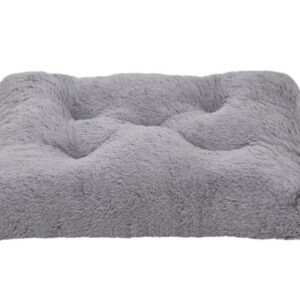 MIMIKO Pets Legowisko Shaggy prostokątne L 65x45cm szare
