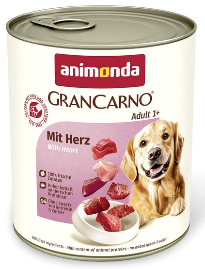 Animonda GranCarno Original Adult Herz Serca puszka 800g