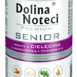 Dolina Noteci Premium Pies Senior Cielęcina puszka 400g
