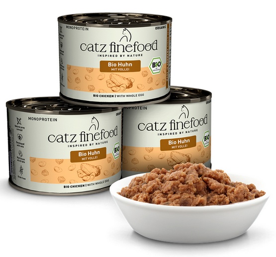 Catz Finefood Organic Bio Kurczak (N.503) puszka 200g - Image 2