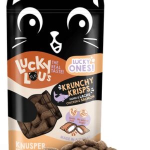 Lucky Lou Lucky Ones Krunchy Krisps Kurczak & Łosoś 60g