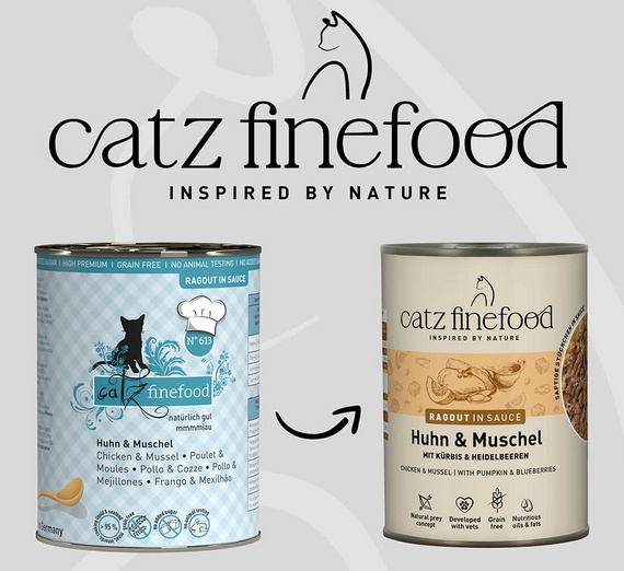 Catz Finefood Ragout in Sauce Kurczak i Omułek (N.613) puszka 380g - Image 3
