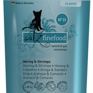 Catz Finefood Classic N.13 Śledź i Krewetki saszetka 85g