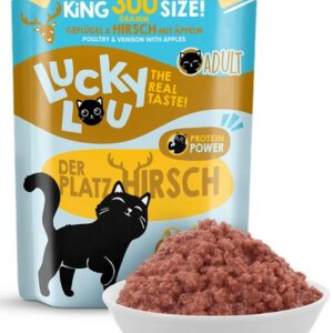 Lucky Lou Lifestage Adult Drób i jeleń saszetka 300g