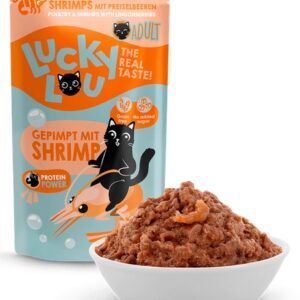 Lucky Lou Lifestage Adult Drób i krewetki saszetka 125g