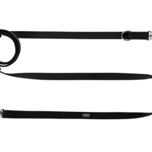 CHABA Smycz taśma regulowana S 10mm/260cm czarna