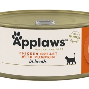 Applaws puszka dla kota Kurczak i Dynia 70g