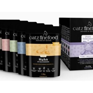 Catz Finefood Pure Selection (Purrrr Collection) II saszetki multipack 12x80/85g