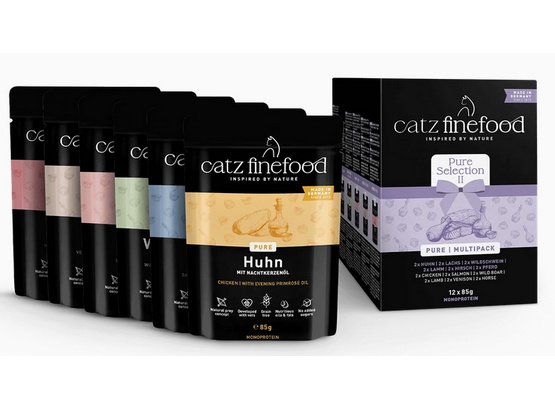Catz Finefood Pure Selection (Purrrr Collection) II saszetki multipack 12x80/85g
