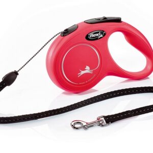 Flexi New Classic Smycz linka S 5m czerwona [FL-2504]