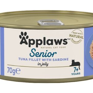 Applaws puszka dla kota Senior tuńczyk & sardynka 70g