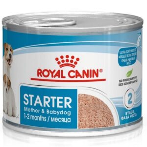 Royal Canin Starter Mother&Babydog karma mokra - mus, dla suk w czasie ciąży, laktacji oraz szczeniąt puszka 195g