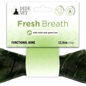 Paka Zwierzaka PEPE VET Kość funkcjonalna Fresh Breath 13,5cm