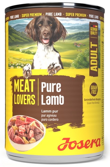 Josera Pies Meat Lovers Pure Jagnięcina puszka 400g