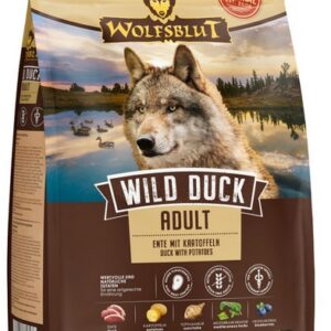 Wolfsblut Dog Wild Duck Adult - kaczka i ziemniaki 1kg