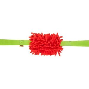 Dingo Zabawka dla psa - Szarpak Mop z dwoma uchwytami 60cm czerwony