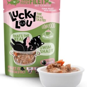 Lucky Lou Extrafood Tuńczyk i warzywa w bulionie saszetka 70g