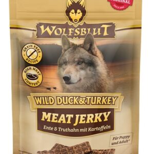 Wolfsblut Dog Meat Jerky Wild Duck & Turkey 80g