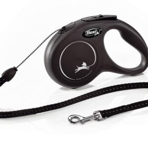Flexi New Classic Smycz linka S 5m czarna [FL-2528]